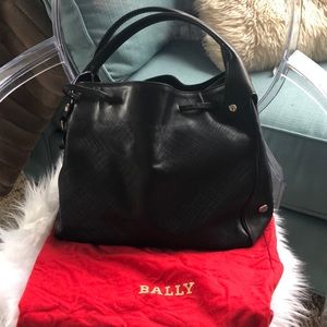 Bally leather bag